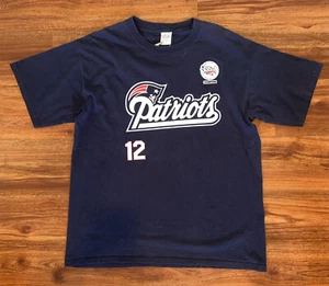 Vintage New England Patriots Shirt XL TOM BRADY 2002 Super Bowl XXXVI Champions - Picture 1 of 6