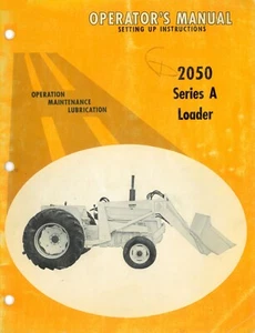 IH International 2050 Series A Loader Hydraulic Owner's Manual Specs Equipment - Picture 1 of 13