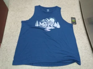 Nwt Athletic WOMENS PLUS TANK wander more Blue XL XXL XXXL - Picture 1 of 1