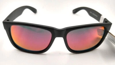 Gafas de sol Foster Grant West Loop rojas con lentes espejadas negras NUEVAS 61897CAL600 Foto 1 de 3