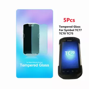 5 pezzi nuovo vetro temperato protezione schermo per Motorola Symbol TC70 TC75 TC77 - Foto 1 di 3