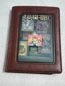Yugioh Card case toei leather cover Blue eyes white dragon & Red eyes - Picture 1 of 10