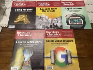 INVESTORS CHRONICLE 5 ISSUES From August & July 2024 - Picture 1 of 6