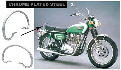 Yamaha XS1 XS1B 1970-1971 XS2 1972 TX650 1973 BARRA DE AGARRE DE ASIENTO BANDA DE AGARRE [Y008] Foto 1 de 4