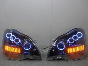 GRS180 UZS186 Crown Original LS600V36 Bi-Xenon Blue Squid Ring Headlight Set - Bild 1 von 6