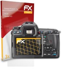 atFoliX 3x Screen Protection Film for Ricoh Pentax K-3 matt&shockproof
