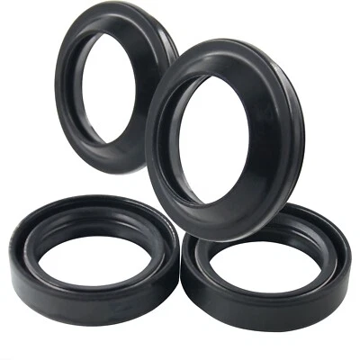 Fork Dust Oil Seals Kit for Honda CB125 CB175 CB250 CL200 CM125 CM200 XR200 CR80 - Image 1 of 4