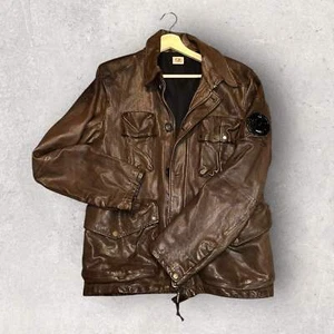 CP Company Genuine Buffalo Leather Heavy Jacket - Large - Picture 1 of 6