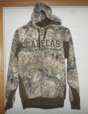CABELA'S Camo Hoodie Sweatshirt Small S ColorPhase Western Zonz Camouflage - Image 1 of 4