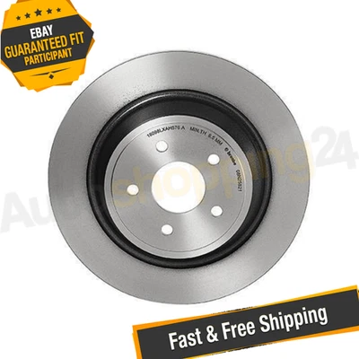 Rotor de freio a disco traseiro Brembo 08.N258.21 316mm para 2020-2022 Ford Edge - Imagem 1 de 4