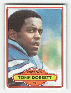 Tony Dorsett 1980 Topps #330 casi como nuevo o mejor - Imagen 1 de 2