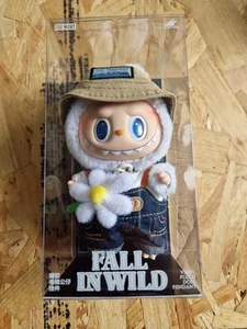 POP MART Labubu THE MONSTERS FALL IN WILD SERIES-Vinyl Plush Doll Pendant - Picture 1 of 4
