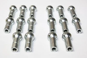 Cabezas esféricas sartenes esféricas 16x Porsche 911 / varillas de gas carburador válvulas de mariposa - Imagen 1 de 1