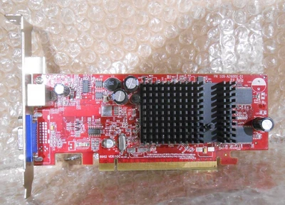 ATI Radeon X300 109-A26000-01 128 MB DVI S-Video PCI-e Video Graphics Card H7A - Image 1 of 4