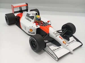 MINICHAMPS Ayrton Senna Racing ollection McLaren 1 18 - Picture 1 of 6