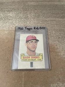 1966 Topps Baseball Transfers, Decals, Rub Offs. Cookie Rojas - Picture 1 of 2