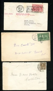 LOTE 31024 TRES FUNDAS USADAS CANADÁ - Imagen 1 de 2