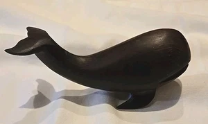 Arte para tallar madera de ballena pequeña de Calvin Berry ¡Hermoso! Naturaleza tallada a mano - Imagen 1 de 5