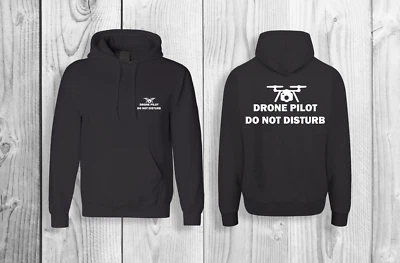 Drone Pilot HOODIE WORKWEAR Flying Pilot Security Do Not Disturb uniform - Image 1 of 4