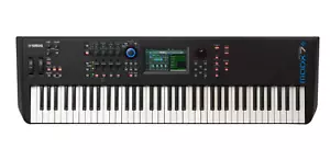 YAMAHA MODX7+ Music Synthesizer 76key semi weighted keyboard AWM2 FM-X Japan - Picture 1 of 8