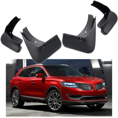 4x guardabarros guardabarros guardabarros para coche para Lincoln MKX 2016 2017-Up Foto 1 de 4