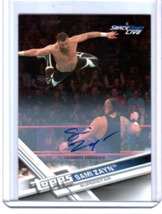 WWE Sami Zayn 2017 Topps Then Now Forever Authentic Autograph Card SN 26 of 99 - Picture 1 of 1