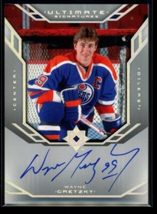 2004 Ultimate Collection #US-WG1 WAYNE GRETZKY Ultimate Signatures Auto
