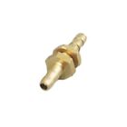 Brass Hose Barb Coupling Connector Easy Installation for Various Hose Sizes