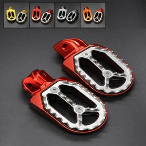 Para 85cc-530cc Todo 2005 0006 2007-2015 Motocicleta estriberas pedales reposapiés reposapiés - Imagen 1 de 10