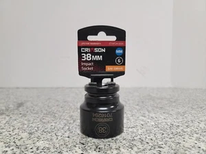 Crimson Metric 38mm 6-Point Impact Socket, 3/4" Drive 7016294 a-x - Picture 1 of 5