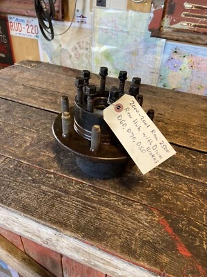 2000 2001 DODGE RAM 2500 SRW REAR WHEEL HUB 4 TRUCKS WITH DRUM BRAKES - Image 1 of 4