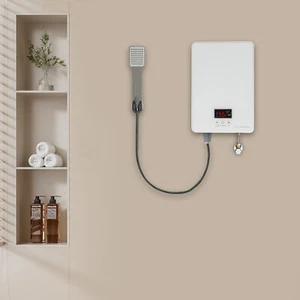 6000W Electric Tankless On Demand House Shower Sink Instant Hot Water Heater US - Picture 1 of 16