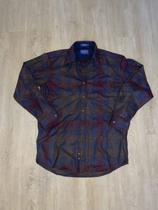 Camisa Pendleton Lodge para hombre talla M 100 % lana con forro de polialgodón nueva sin etiquetas - Imagen 1 de 8