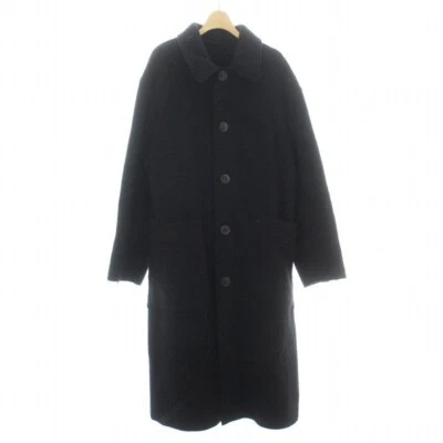 Abrigo Ami Alexandre Matussi Mattiussi peludo de gran tamaño ropa exterior largo usado Foto 1 de 4