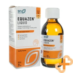 EQUAZEN Vanilla Flavor Drink 200ml Omega-3 and Omega-6 Fatty Acids Supplement - Picture 1 of 20