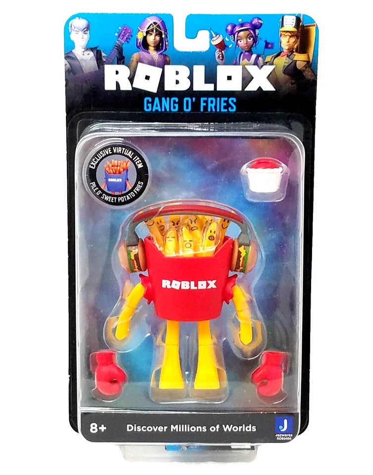 Jazwares Roblox Imagination Collection Gang O' Fries Action Figure Rare
