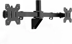 Premium Dual Ultra Wide LCD LED 27 to 38 inch Monitor Wall Mount, Heavy Duty, Te - Picture 1 of 9