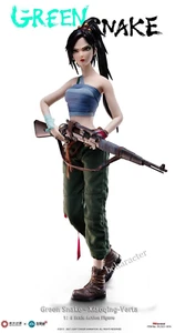 Fun Toys Green Snake - Modellino da collezione Xiaoqing 1/6 Verta modello regalo - Foto 1 di 9