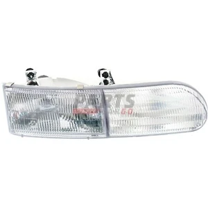 Conjunto de luz de lámpara halógena derecha derecha derecha para Ford Taurus FO2503111 1992-1995 - Imagen 1 de 5