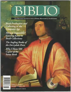 Biblio Magazine November/Dezember 1996 Derrydale Angling Pilgrim's Progress &+ - Bild 1 von 3