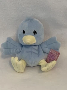 Vintage Enesco Precious Moments Tender Tails Plush Duck - Picture 1 of 9