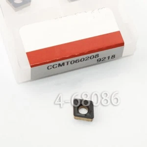 10PCS CCMT060208 ZM9218 CCMT21.52 carbide turning inserts for steel for SCLCR/L - Imagen 1 de 6