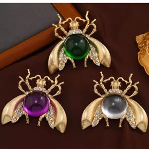 Mujeres Broches Nobles Alfileres Vintage Serie de Insectos Insignias Hebilla Joyería Antigua - Imagen 1 de 9