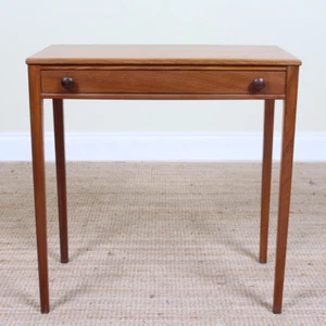 Antique Writing Table Side Desk Mahogany Victorian 19th Century - Picture 1 of 8
