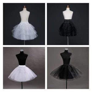 Wedding Flower Girl Slip Underskirt for Kids , Girl’S Petticoat Crinoline - Picture 1 of 13