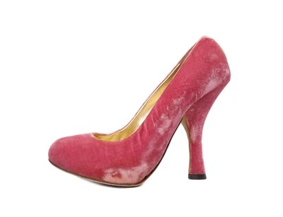 Tacones de terciopelo de felpa Dolce & Gabbana F/W2011 Foto 1 de 4