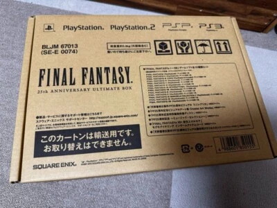 Final Fantasy 25th Anniversary Ultimate Box Limited Edition Square Enix New - Image 1 of 4