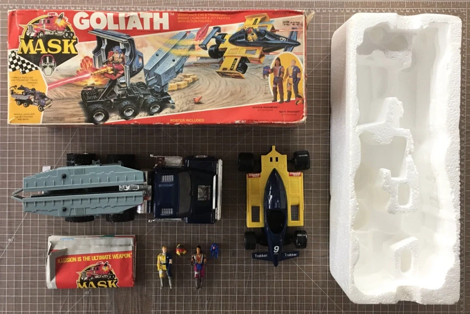 Goliath 1987 M.A.S.K. MASK Vintage Kenner w/ Box, Action Figures & Vehicles - Image 1 of 4