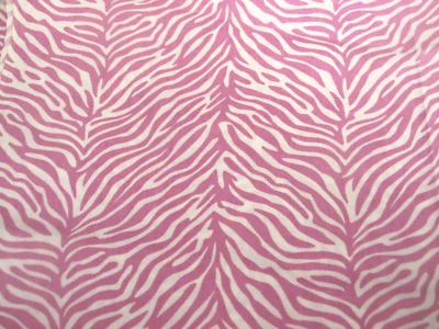 Springs Creative Cotton Fabric New Zebra Lavender White Stripe BTYx42 - Image 1 of 4