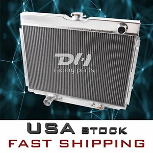 4 Row Radiator For 1967-1970 Ford Mustang Fairlane Torino/Mercury Cougar/ XR7 V8 - Picture 1 of 12